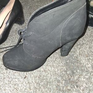 Women's Black Ankle Boots Sz 9